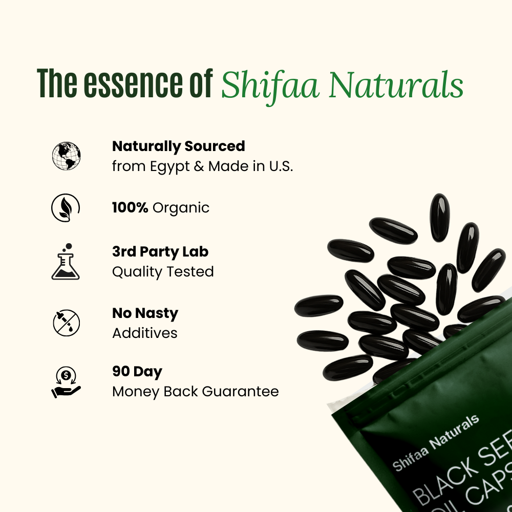 Shifaa Naturals - Sunnah Black Seed Oil